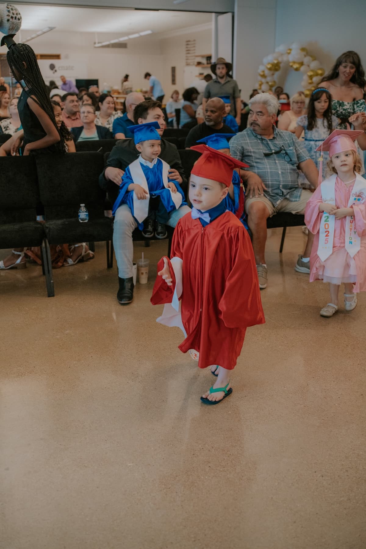 Graduation moment